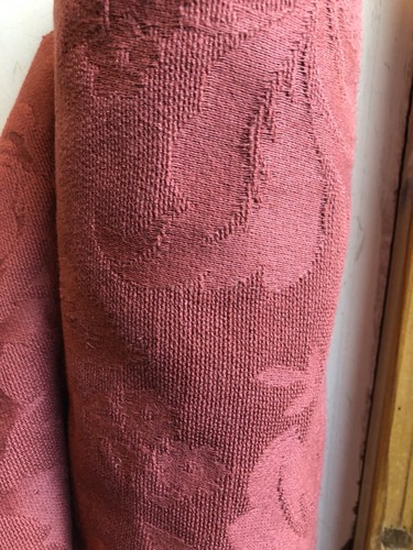 Terracotta curtain fabric - curtain,