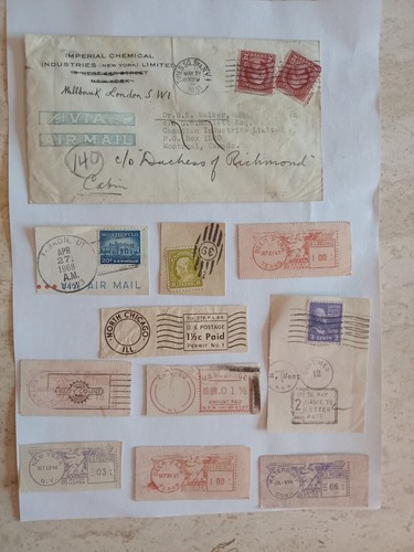 Usa old covers loose stamps - +,