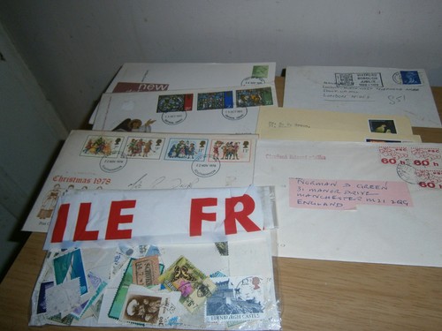 Mini stamp collection