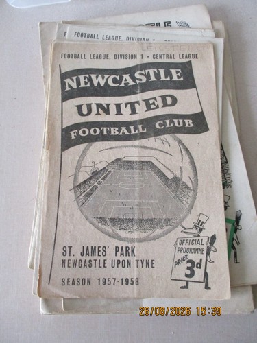 1957 newcastle united v - united,