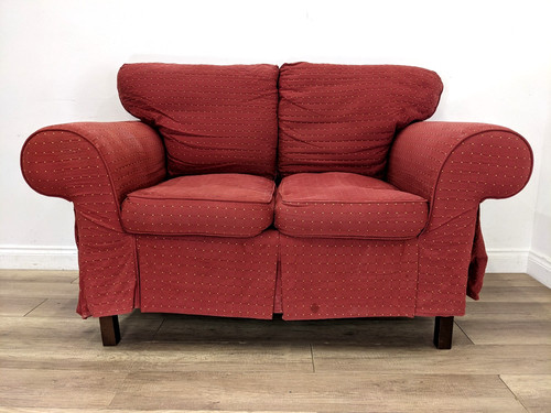 Sofa seater red - 2,