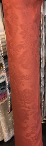 Terracotta curtain fabric - curtain,